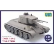 Unimodels T-34-3 Tank 1:72 (UM444)