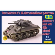   Unimodels Sherman V Tank with 60lb aircraft rocket 1:72 (UM468)