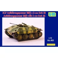   Unimodels Aufklarungspanzer 38(t) with 2cm Kwk38 1:72 (UM483)