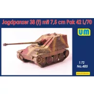   Unimodels Jagdpanzer 38(t) mit 7.5cm Pak 42 L/70 1:72 (UM485)