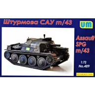 Unimodels m/43 assault self-propelled gun 1:72 (UM489)