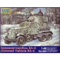 Unimodels BA-6 Soviet armored vehicle 1:48 (UM502)