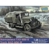 Unimodels GAZ-MM-W Soviet truck 1:72 (UM512)
