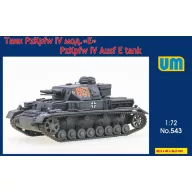Unimodels Pz.Kpfw IV Ausf E WWII German tank 1:72 (UM543)