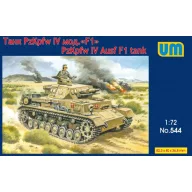 Unimodels Panzer IV Ausf F1 tank 1:72 (UM544)