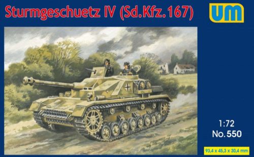 Unimodels Sturmgeschutz IV (Sd.Kfz.167) 1:72 (UM550)