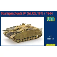 Unimodels Sturmgeschutz IV (Sd.Kfz.167)/1944 1:72 (UM551)
