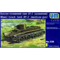   Unimodels Wheel-Track Tank BT-2 with machine-Gun 1:72 (UMT338)