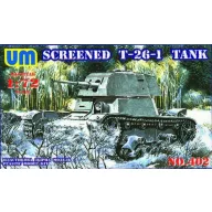 Unimodels Screened T-26-1 tank 1:72 (UMT402)