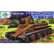 Unimodels Christie T-3 M.1931/M.1940 1:72 (UMT403)