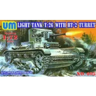 Unimodels T-26 mit BT-2 Turret 1:72 (UMT405)