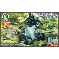   Unimodels German Antitank guns 3.7cm PAK 35/36 and 4.2cm PAK 41 1:72 (UMT606)