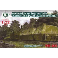   Unimodels Armored train #2, 23ODBP of type OB-3 1:72 (UMT611)