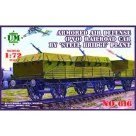 Unimodels Armored air defense railroad car 1:72 (UMT616)