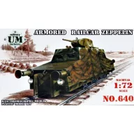 Unimodels Armored railcar Zeppelin 1:72 (UMT640)