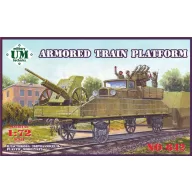 Unimodels Armored train platform 1:72 (UMT642)