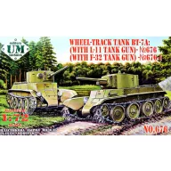 Unimodels BT-7A Soviet Tank with L-11 gun 1:72 (UMT676)