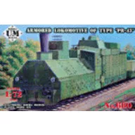 Unimodels Armored locomotive of type PR-43 1:72 (UMT680)