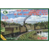   Unimodels Red army anty-aircraft armored train of the second WWII 1:72 (UMT696)