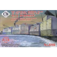   Unimodels Iliya Muromets the legendary armored train of WWII 1:72 (UMT698)