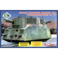   Unimodels Panzertribwagen No.17 German motorized armored car 1:72 (UMT702)