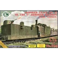   Unimodels Armored train No.15 of the 1st. armored division (basic version) 1:72 (UMT704)