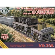 Unimodels Set of control biaxial platforms 1:72 (UMT706)