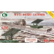   Unimodels M-8-24 Rocket launcher with printed parts 1:72 (UMT711-01)