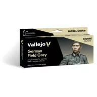   Vallejo Model Color Set German Field Grey by Jaume Ortiz 8x18 ml (70181)