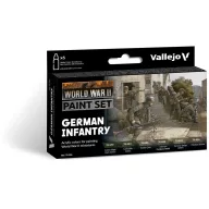 Vallejo Model Color Set German Infantry 6x18 ml (70206)