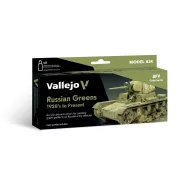   Vallejo Model Air Set Russian Greens 1928's to Present 8x18 ml (71613)