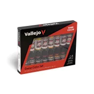 Vallejo Game Color Set Leather & Metal 16x18 ml (72189)