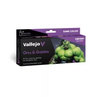 Vallejo Game Color Set Orcs & Goblins 8x18 ml (72192)