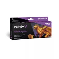 Vallejo Game Color Set Fire Dragons 8x18 ml (72196)