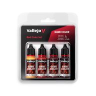 Vallejo Game Color Red Color Set 4x18 ml (72377)