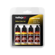 Vallejo Game Color Yellow Color Set 4x18 ml (72378)