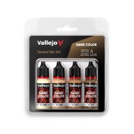 Vallejo Game Color Tanned Skin Set 4x18 ml (72380)