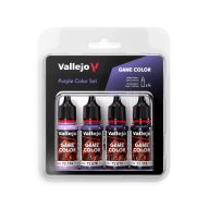 Vallejo Game Color Purple Color Set 4x18 ml (72382)