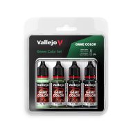 Vallejo Game Color Green Color Set 4x18 ml (72384)