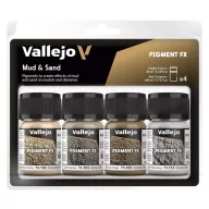 Vallejo Effect Set Mud & Sand 4x35 ml (73191)