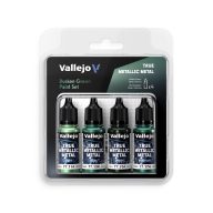 Vallejo True Metal Set Dusken Green 4x18 ml (77257)
