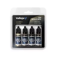 Vallejo True Metal Set Aged Metal 4x18 ml (77258)