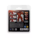 Vallejo True Metallic Metal: Forged Red Paint Set (4)  (77260)