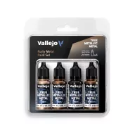   Vallejo True Metallic Metal: Rusty Metal Paint Set (4)  (77269)