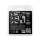 Vallejo True Metallic Metal: Obsidian Black Paint Set (4)  (77270)