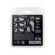   Vallejo True Metallic Metal: Obsidian Black Paint Set (4)  (77270)