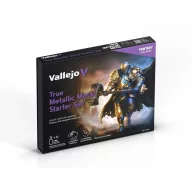  Vallejo True Metallica Metal: Starter Set (12 colors set)  (77272)