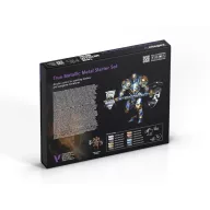   Vallejo True Metallica Metal: Starter Set (12 colors set)  (77272)