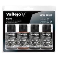 Vallejo Metal Color Set Engine 4x32 ml (77604)
