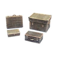 Vallejo Wicker Suitcases (SC227)